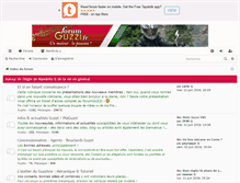 Tablet Screenshot of forumguzzi.fr